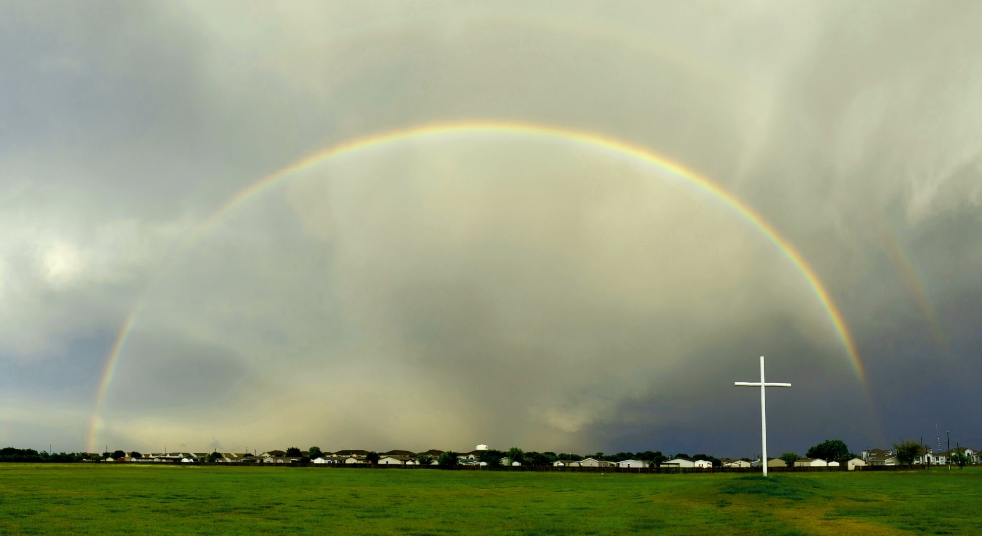 Rainbow over Parkway Church